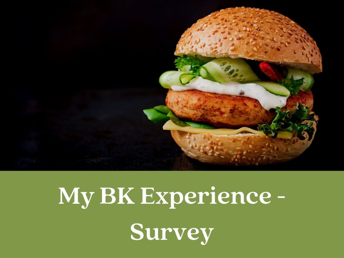 MyBKExperience Survey - Get a Free Whopper